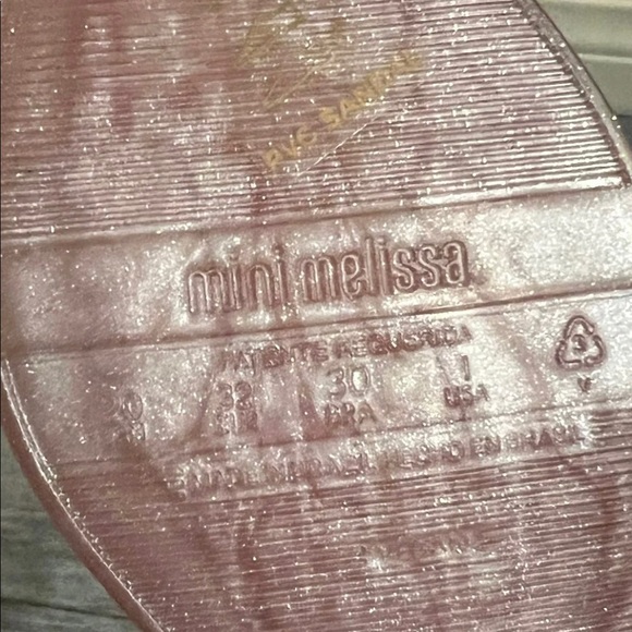 Mel dreamed by melissa sandals size 1 - Picture 8 of 9